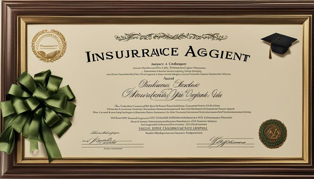 insurance agent degree