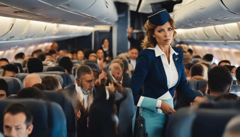 challenges of being a flight attendant