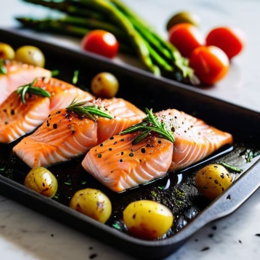 Easy meal with The Sheet Pan Savior.