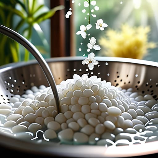 The Essential Art of Rinsing White Rice.