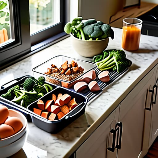 Meal prepping for Taking Back Your Evenings.