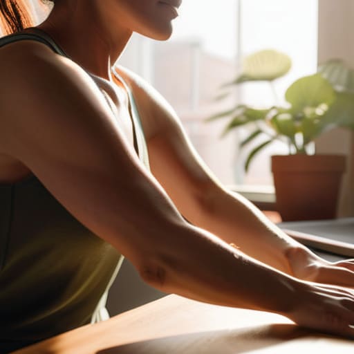 Effective desk stretches to relieve sitting.