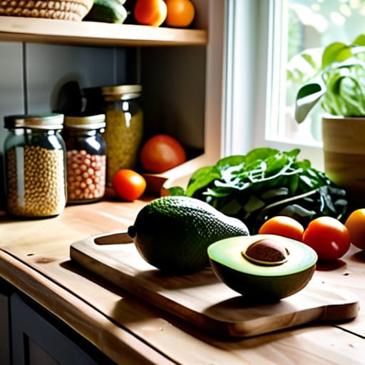 Tips on how to stock a healthy kitchen.