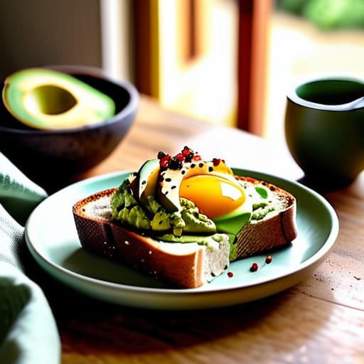 Avocado Toast with a Twist on sourdough.