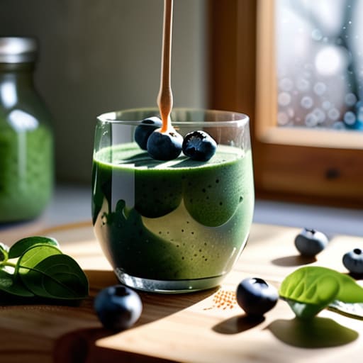Making The Power Protein Smoothie.